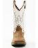 Image #4 - Cody James Boys' Luke Western Boots - Broad Square Toe, Brown, hi-res