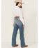 Image #3 - Ariat Women's Allison Medium Wash Mid Rise Bootcut Stretch Denim Jeans - Plus, Medium Wash, hi-res