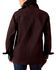 Image #2 - Ariat Women's Western Canvas Concealed Carry Chore Jacket, Chocolate, hi-res