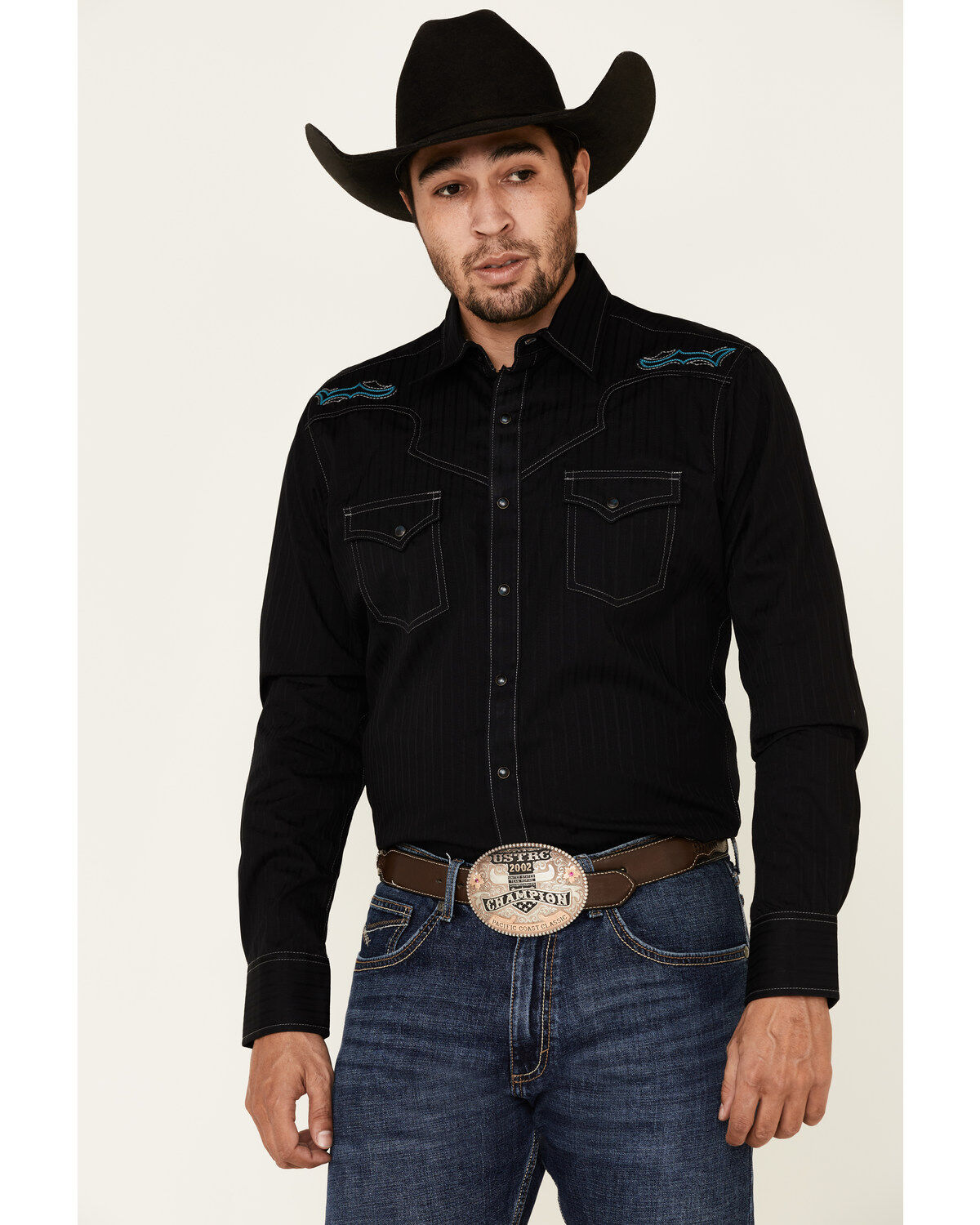 Black western shirts mens Outlet