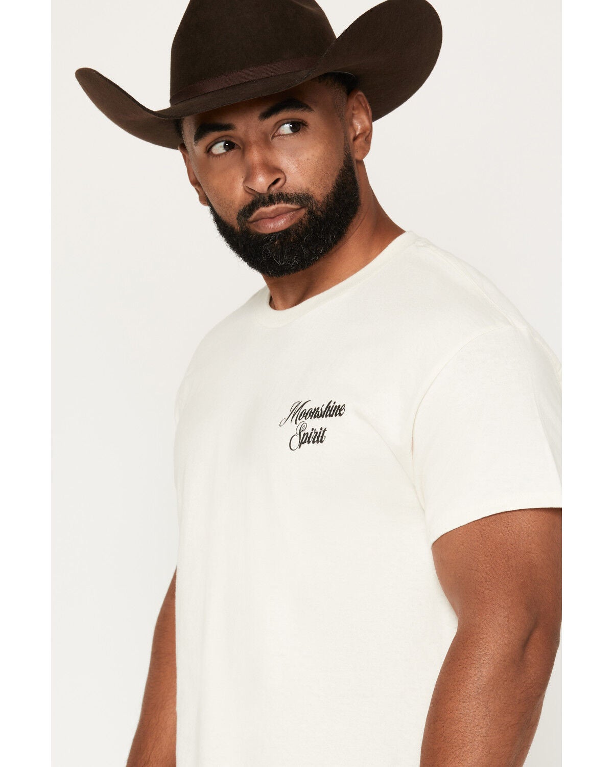 Image #3 - Moonshine Spirit Men's El Gallo Short Sleeve Graphic T-Shirt, Cream, hi-res