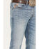 Image #2 - Ariat Men's M4 Orleans Abel Light Wash Stretch Relaxed Straight Jeans, Blue, hi-res