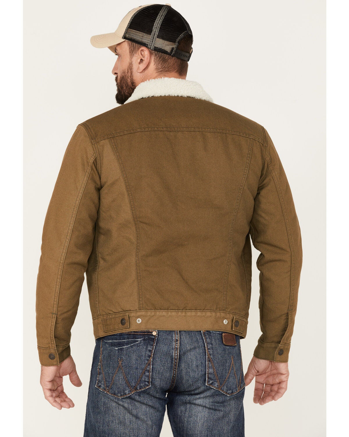 Image #4 - Levi's Men's Sherpa Lined Trucker Jacket, , hi-res