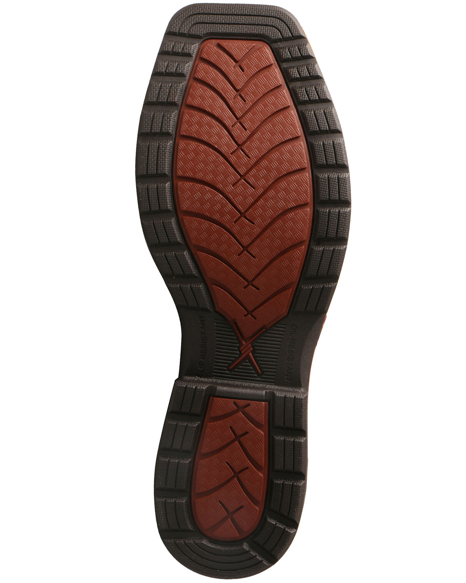 Image #6 - Twisted X Men's Lite Western Work Boots - Alloy Toe, Brown, hi-res