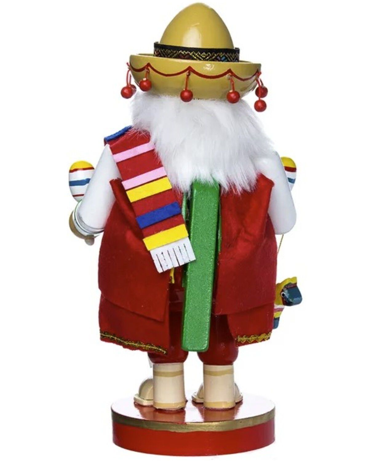 Image #3 - Kurt Adler 10.25" Mexican Nutcracker, Multi, hi-res
