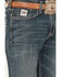 Image #2 - Cinch White Label Relaxed Fit Mid Rise Jeans Dark Stonewash, Indigo, hi-res