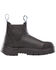 Image #2 - Steel Blue Men's Hobart Scuff Work Boots - Steel Toe, Black, hi-res