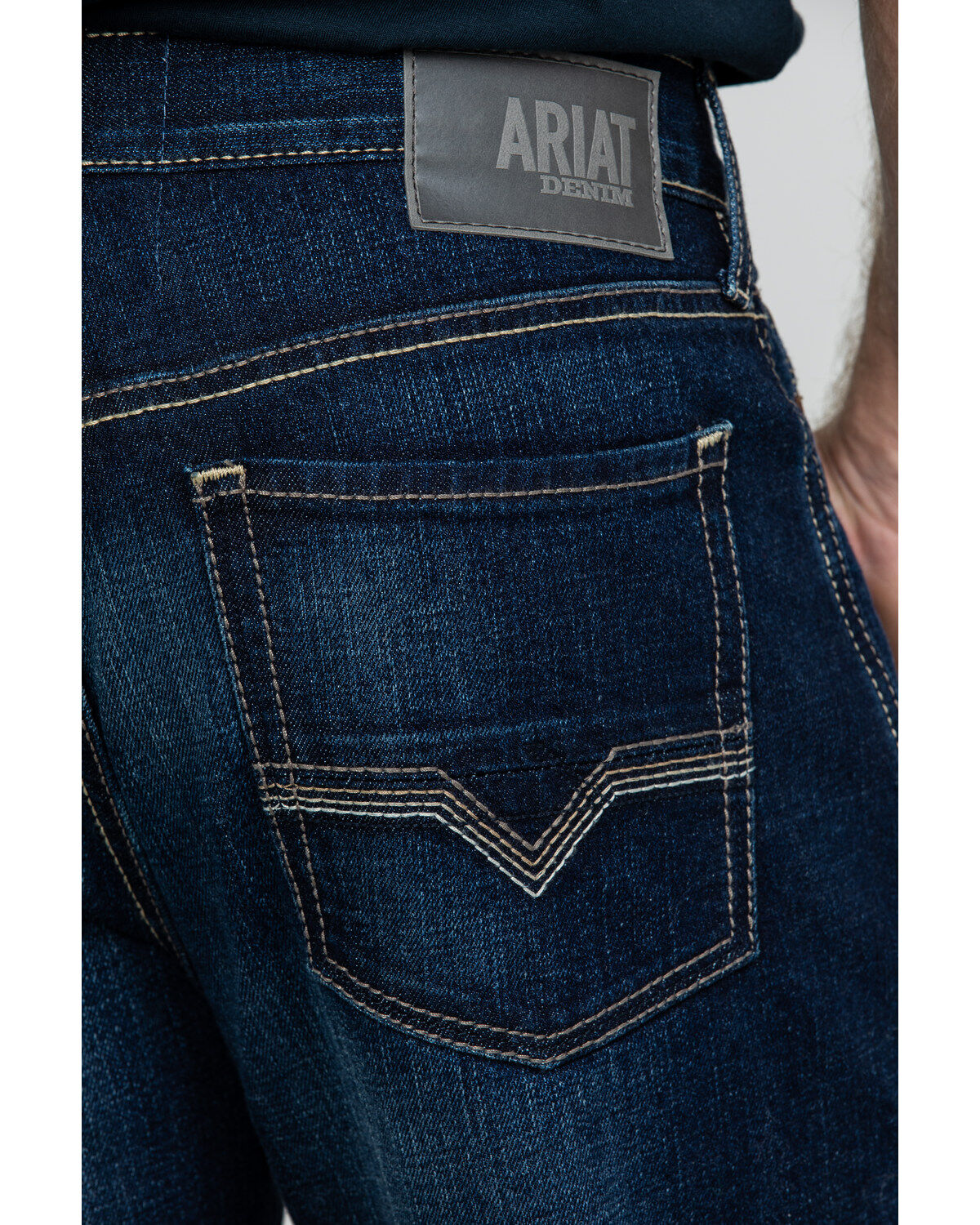 Image #5 - Ariat Men's M2 Nightingale Relaxed Stretch Bootcut Jeans, , hi-res