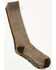 Image #1 - Cody James Men's Basic Crew Socks - 3 Pack, Brown, hi-res