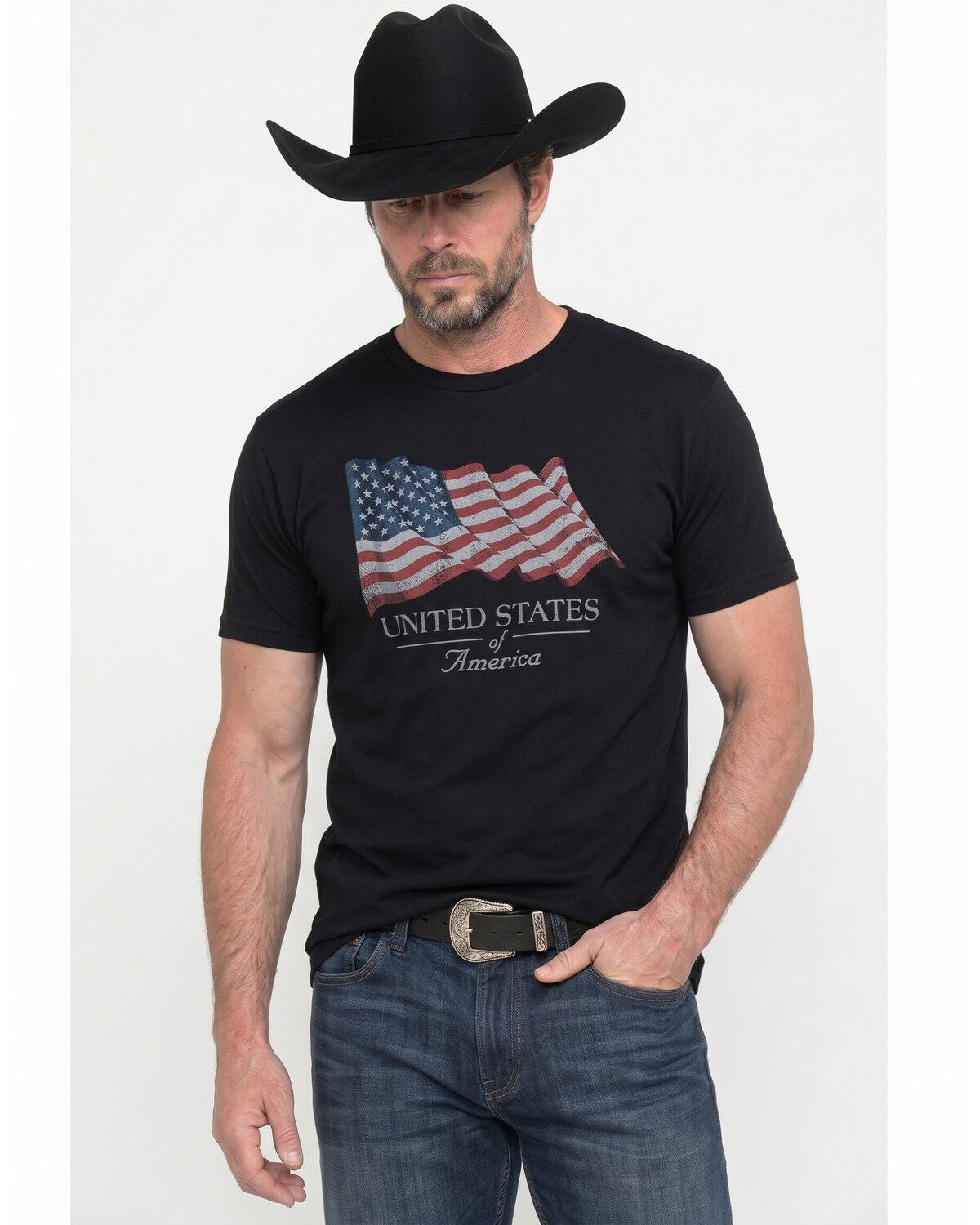 Image #1 - Chevy Men's Number One Short Sleeve Graphic T-Shirt, Black, hi-res