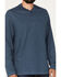 Image #3 - Brothers and Sons Men's Henley Thermal T-Shirt, Blue, hi-res
