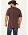 Image #4 - Moonshine Spirit Men's Diamond Short Sleeve Graphic T-Shirt, Burgundy, hi-res