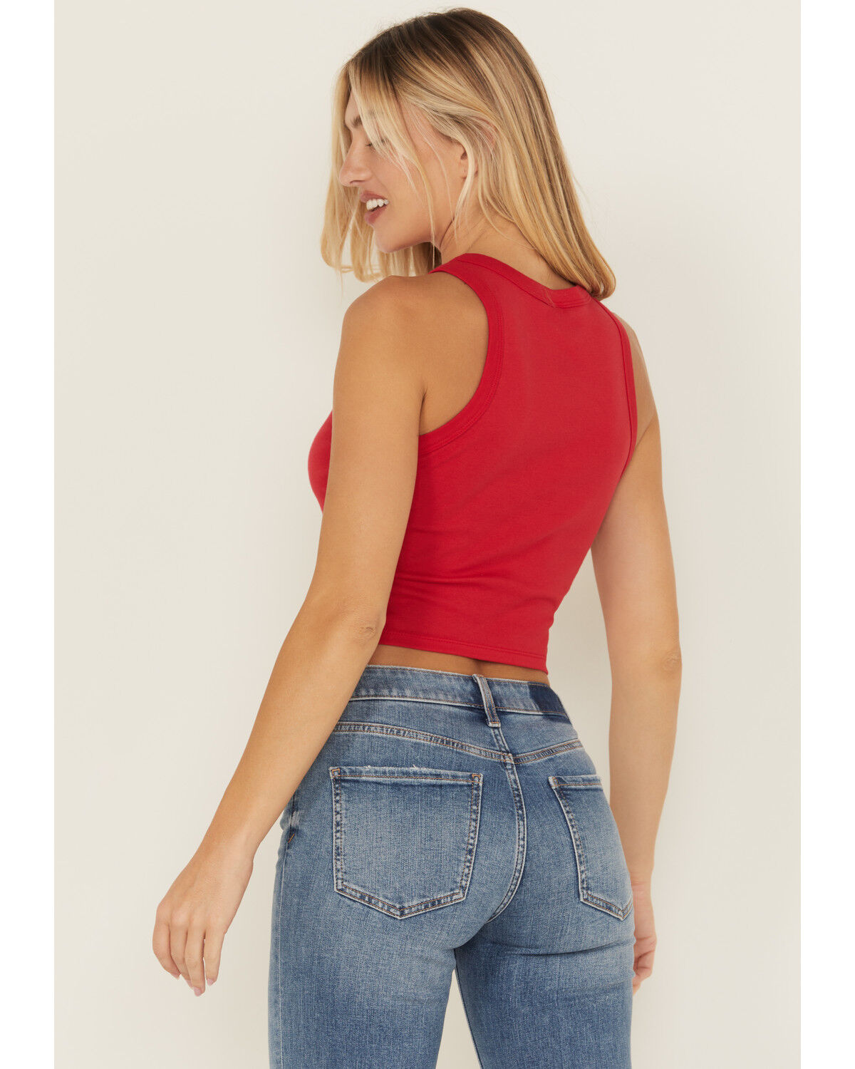 Product Name:  Boot Barn Women's Logo American Western Wear Racerback Tank Top