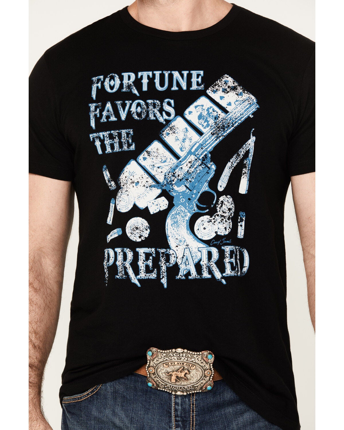 Image #3 - Cody James Men's Fortune Short Sleeve Graphic T-Shirt, , hi-res