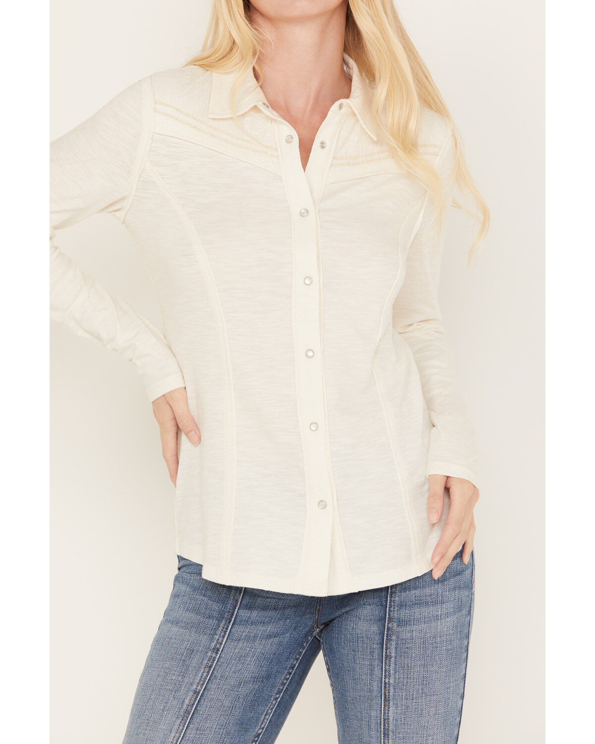 Image #3 - Idyllwind Women's Thunderbird Western Pearl Snap Shirt, , hi-res