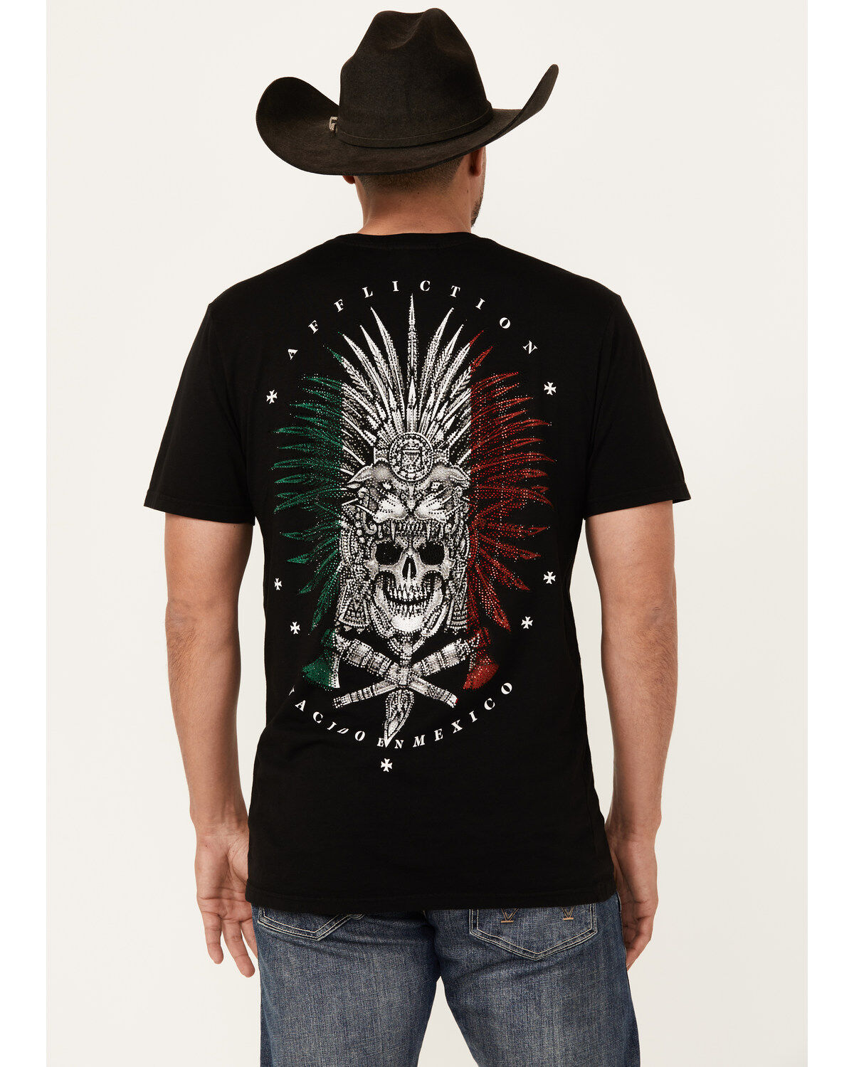 Image #1 - Affliction Men's Sun Tribe Short Sleeve Graphic T-Shirt, , hi-res
