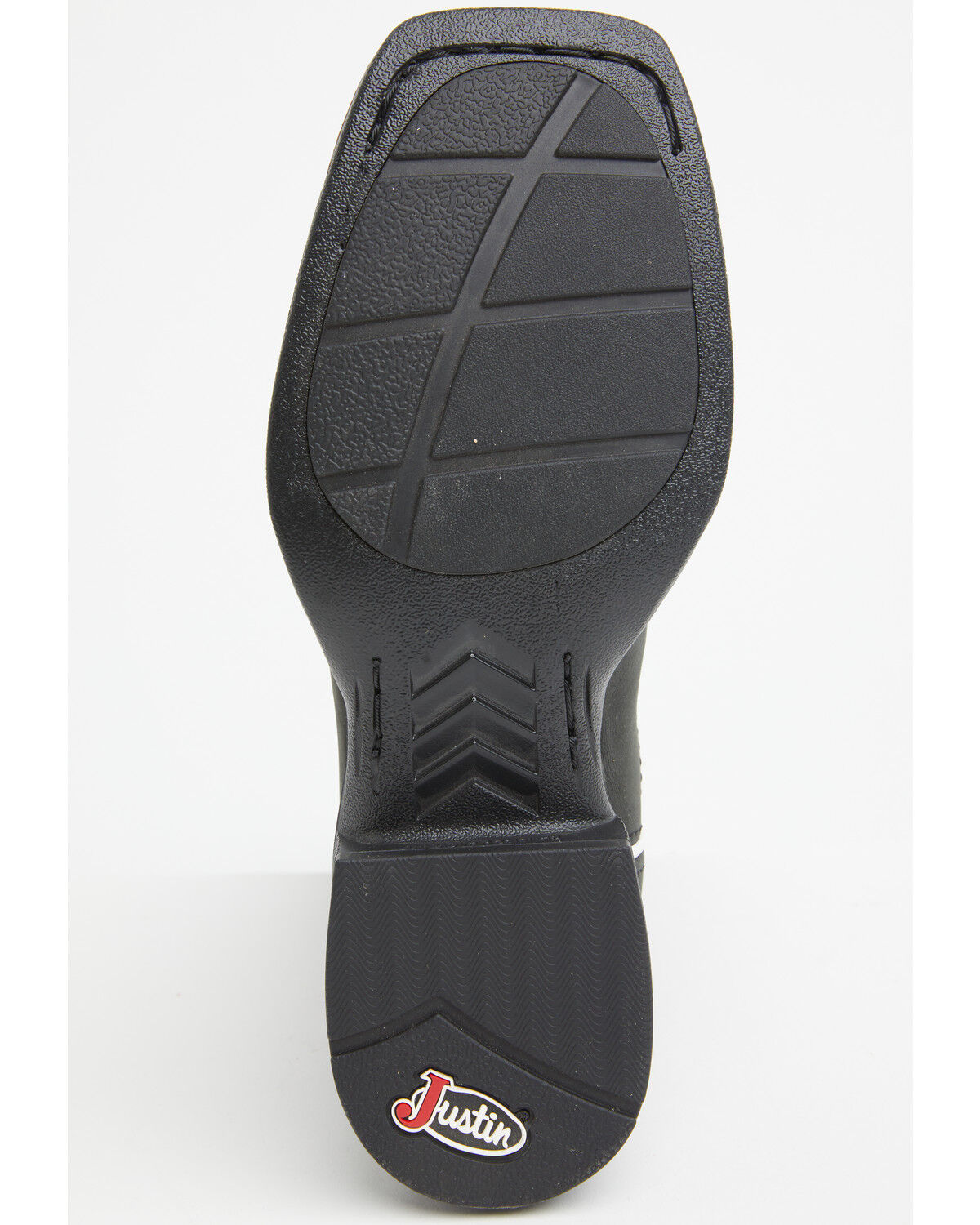 Image #7 - Justin Women's Ashtyn Performance Western Boots - Broad Square Toe, Black, hi-res