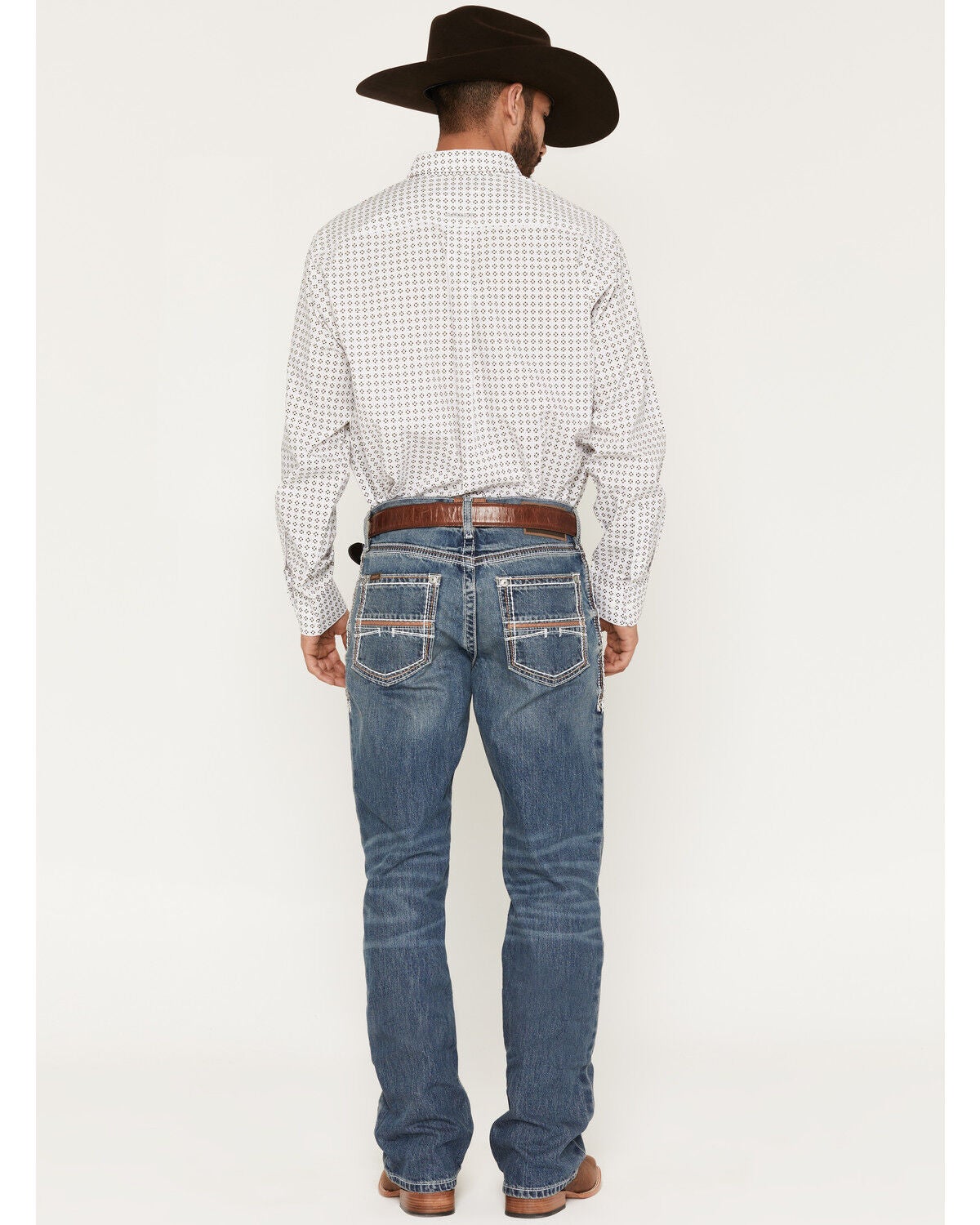Product Name:  Ariat Men's M4 Coltrane Durango Low Rise Fashion Boot Cut Jeans