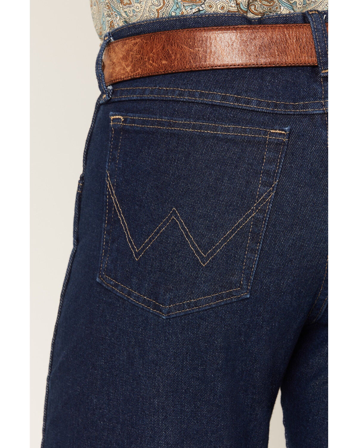 Image #4 - Wrangler Men's Rugged Wear&reg; Relaxed Straight Denim Jeans, Blue, hi-res
