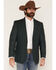 Image #1 - Circle S Men's Lubbock Print Button-Down Sportcoat, Dark Green, hi-res