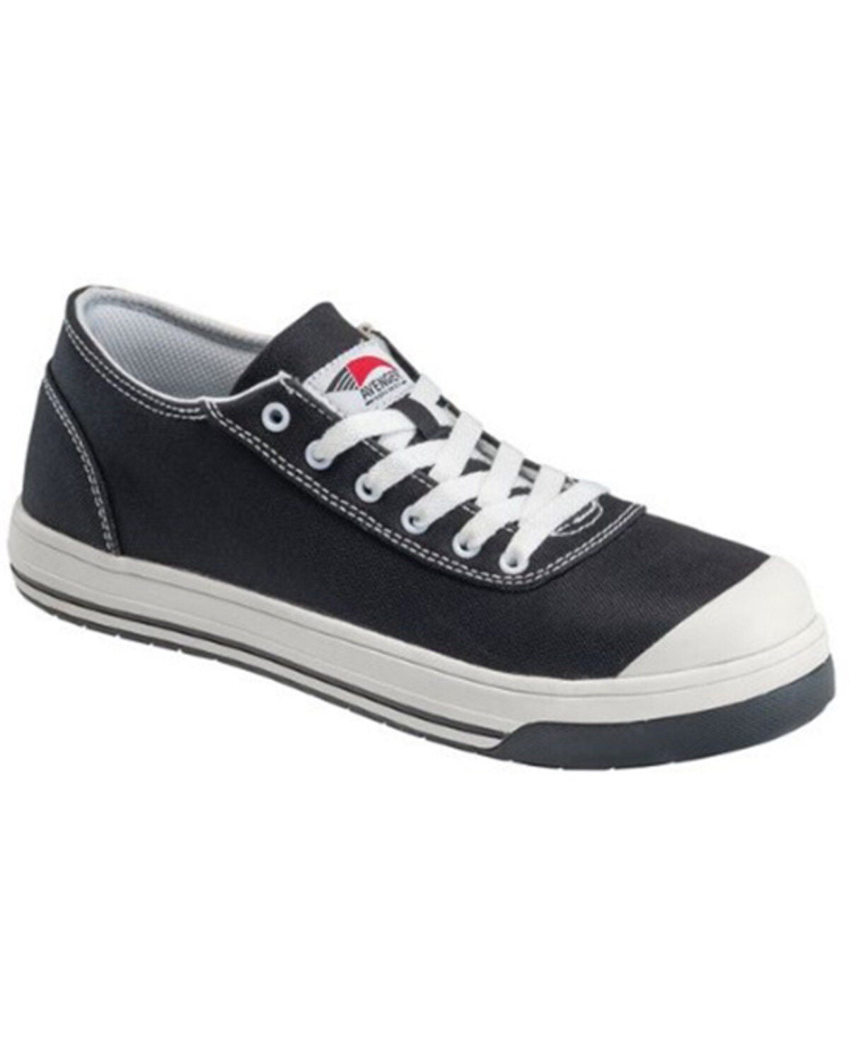 Avenger Men's Blade 6" Eye Lace-Up Work Shoes - Carbon Safety Toe, Black, hi-res