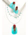 Image #1 - Shyanne Women's Silver Dakota Feather Jewelry Set - 2 Piece, Silver, hi-res