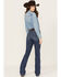 Image #3 - Ariat Women's R.E.A.L Perfect Rise Leila Bootcut Stretch Jeans, , hi-res