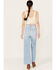 Image #3 - Rolla's Women's Light Wash High Rise Sailor Jeans, Light Blue, hi-res