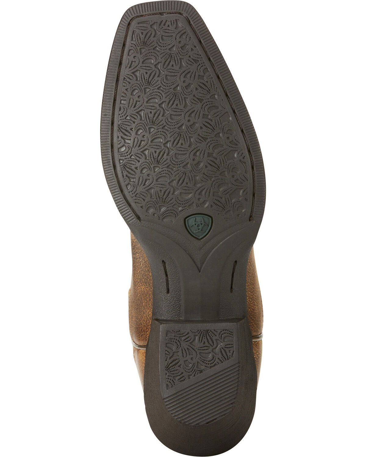 Image #3 - Ariat Women's Round Up Square Toe Western Boots, Lt Brown, hi-res