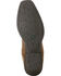 Image #3 - Ariat Women's Round Up Square Toe Western Boots, Lt Brown, hi-res