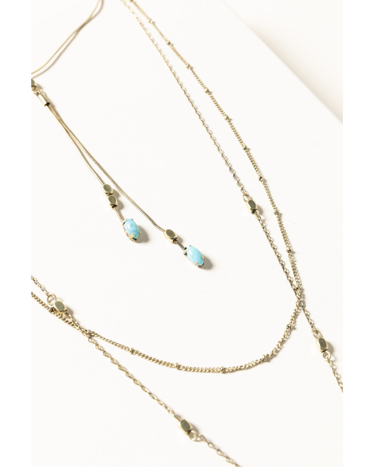 Image #2 - Shyanne Women's Gilded Gold Slim Chain Necklace, Gold, hi-res