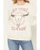 Image #3 - Idyllwind Women's Not Today Cowboy Graphic Crewneck Sweatshirt, Cream, hi-res