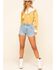 Image #6 - Rolla's Women's Light Wash Rolled Hem Duster Shorts, , hi-res