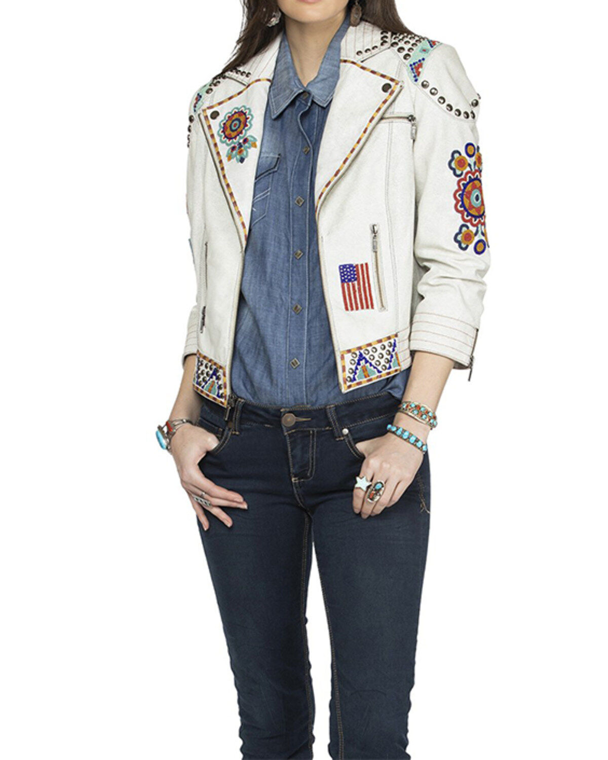 Image #2 - Double D Ranch Women's Heritage Head Jacket , , hi-res