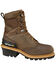 Image #2 - Carhartt 8" Crazy Horse Brown Waterproof Insulated Logger Boot - Composite Toe, Crazyhorse, hi-res