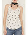 Image #2 - Shyanne Women's Star Print Cami, White, hi-res