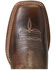 Image #4 - Ariat Women's Sable & Heart Throb West Bound Western Boot - Broad Square Toe, Brown, hi-res