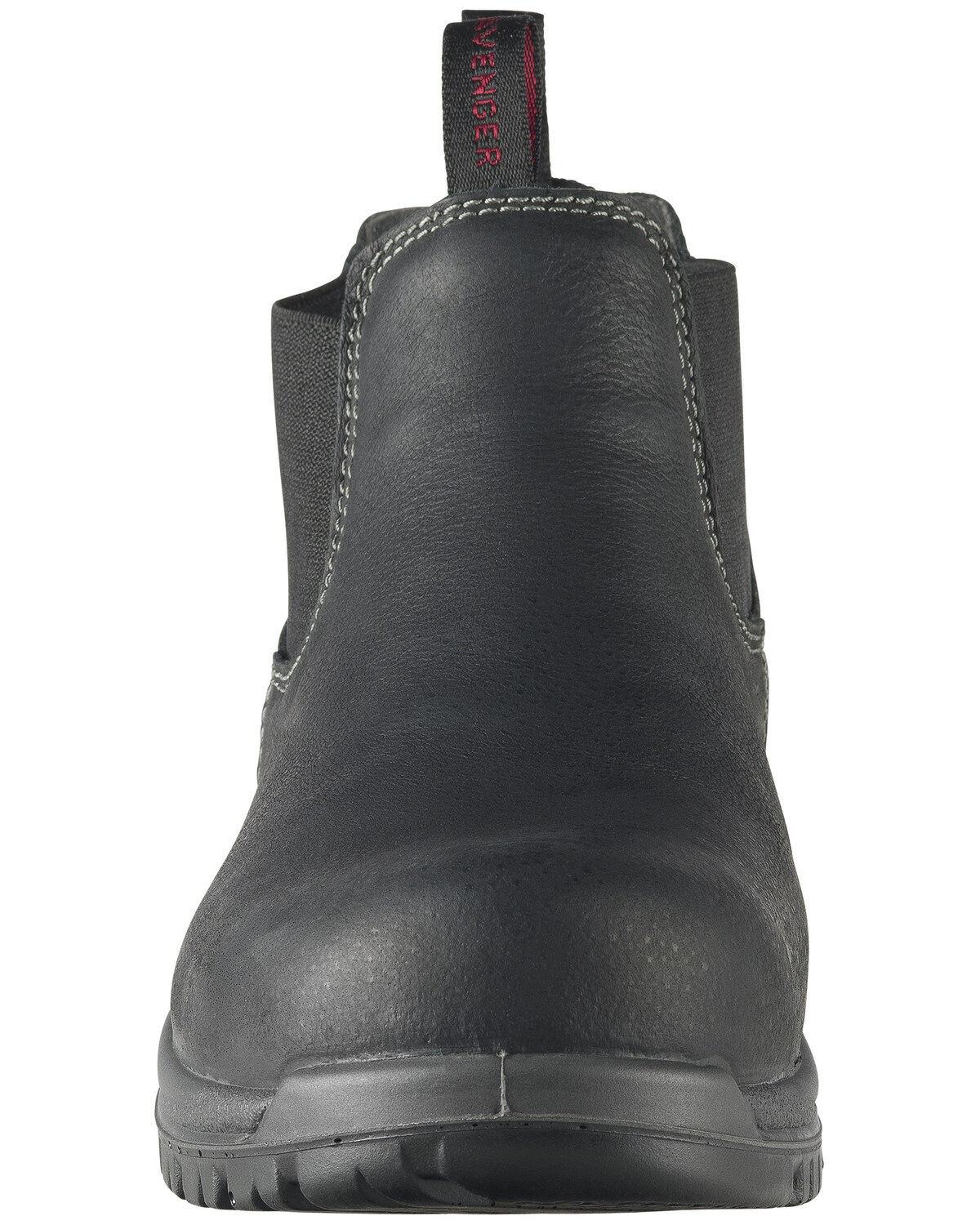 safety toe black boots