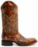 Image #2 - Corral Women's Embroidered Western Boots - Broad Square Toe, , hi-res