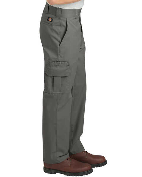 Dickies Men's Flex Regular Fit Straight Leg Cargo Pants, Dark Grey, hi-res