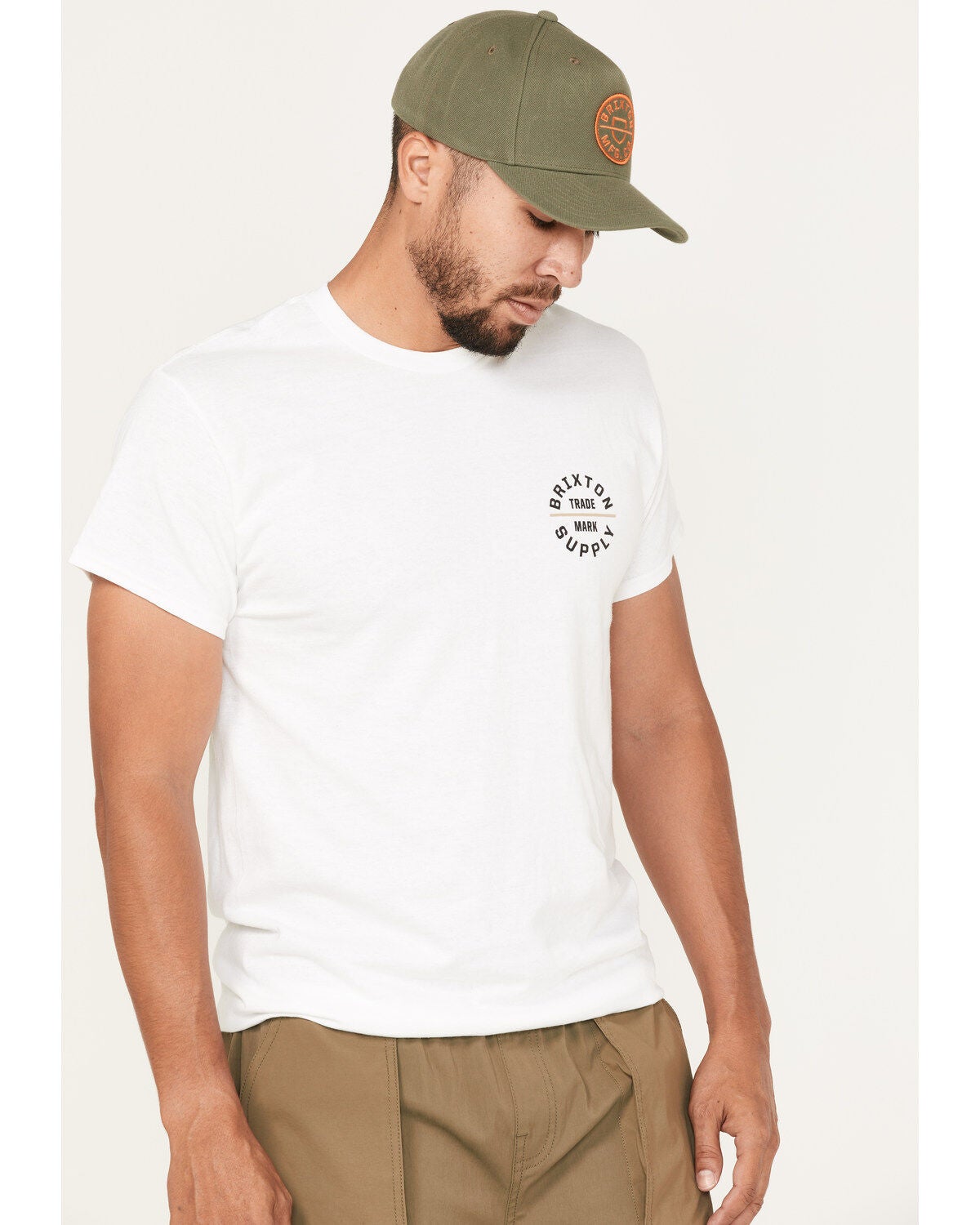 Image #2 - Brixton Men's Oath V Logo Graphic T-Shirt, , hi-res