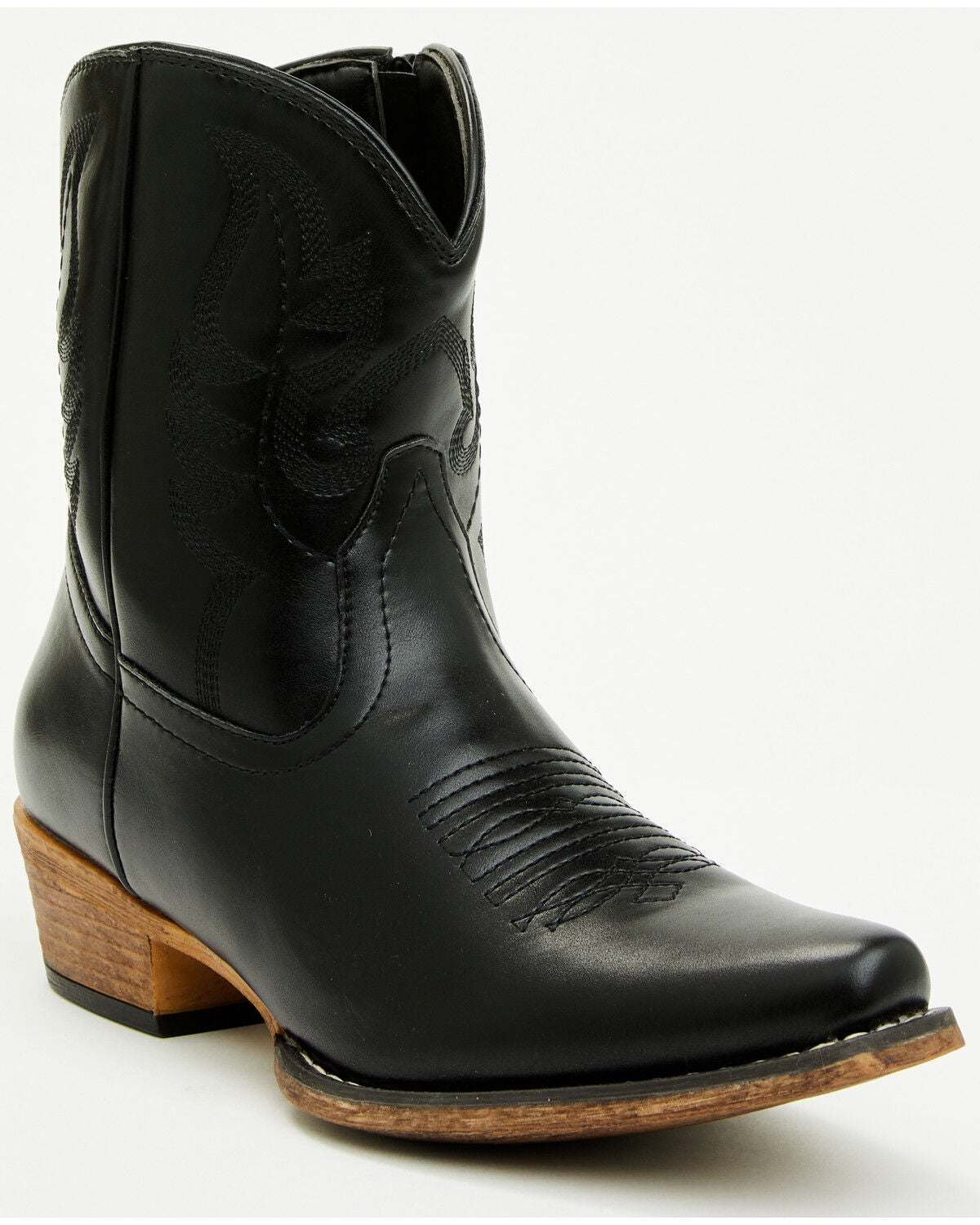 Roper Women's Shay Fashion Booties - Snip Toe, Black, hi-res