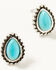 Image #2 - Shyanne Women's Americana Long Horn Earring Set - 6 Piece, Silver, hi-res