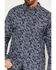 Ariat Men's FR Nighthawk Long Sleeve Button Down Western Work Shirt, Navy, hi-res