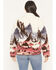 Image #4 - Shyanne Women's Cascade Zip Front Sherpa Jacket, Cream, hi-res