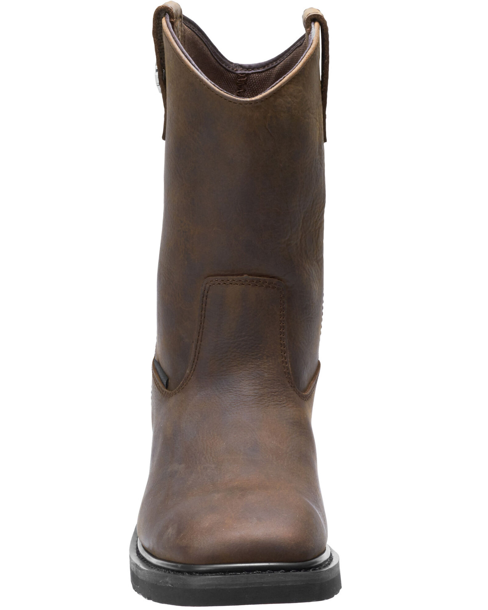 Image #5 - Harley Davidson Men's Altman Waterproof Western Work Boots - Soft Toe, Brown, hi-res