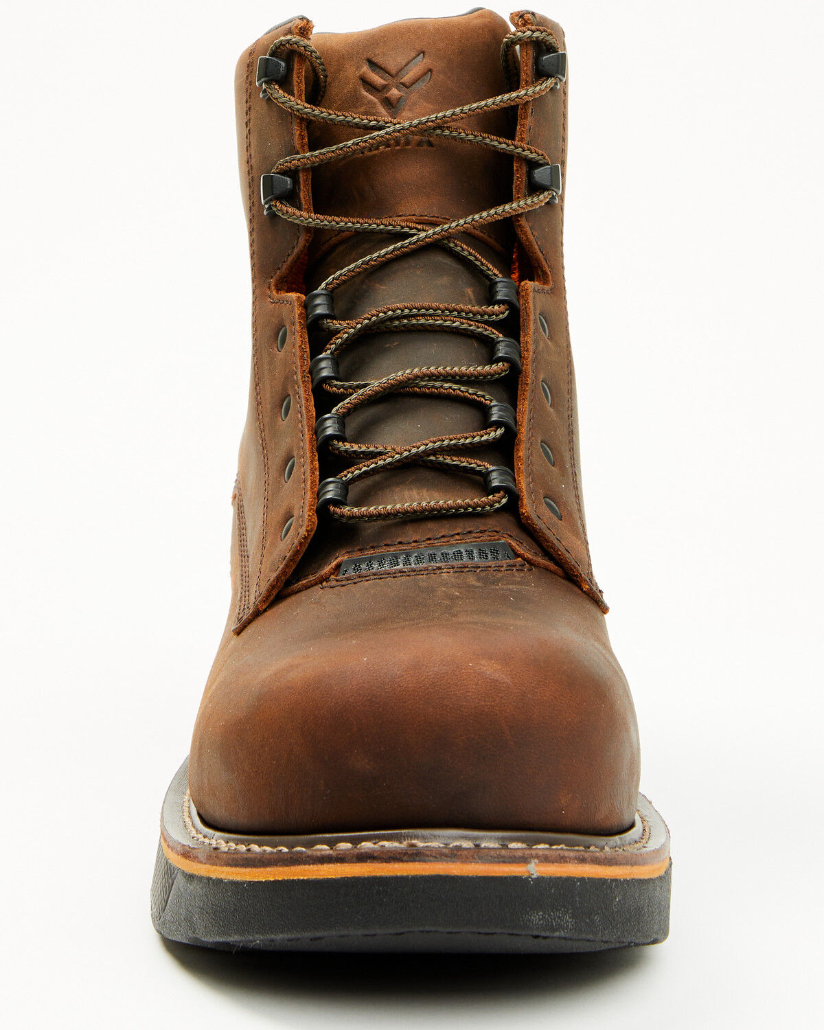Image #4 - Hawx Men's 6" Airflow Heat Transfer System Paver Work Boots - Composite Toe, Dark Brown, hi-res