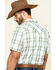 Image #5 - Cody James Men's Woodlands Large Plaid Short Sleeve Western Shirt, , hi-res