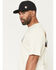 Image #3 - Carhartt Men's Relaxed Fit Lightweight Short Sleeve Graphic T-Shirt, Oatmeal, hi-res