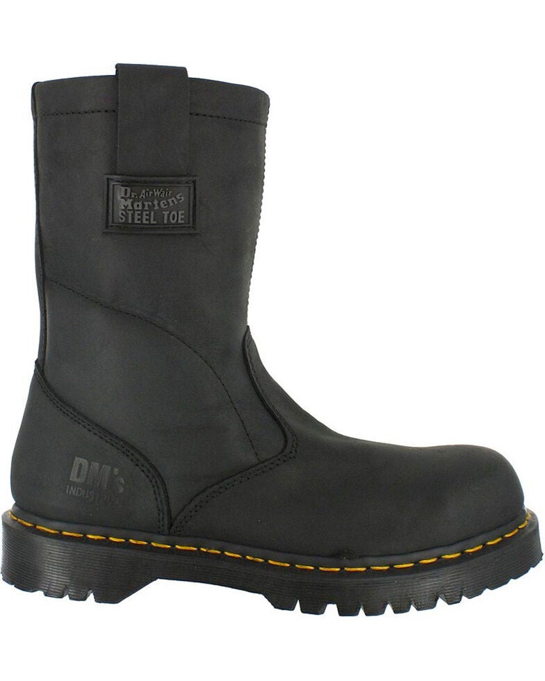 Dr. Martens Men's Icon Ex Wide Wellington Work Boots Steel Toe Boot Barn
